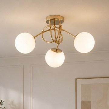 BRILAGI - Накладна люстра MILO 3xE27/60W/230V золота