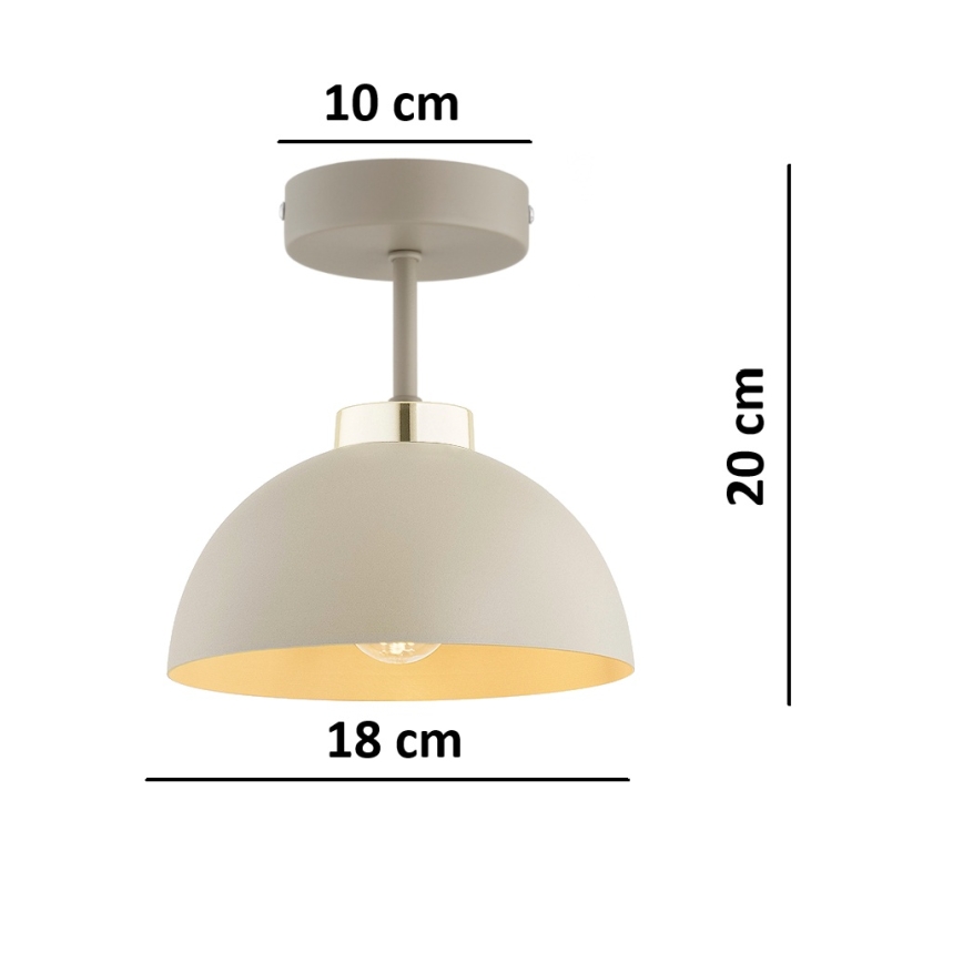 Brilagi - Накладна люстра MOON 1xE27/60W/230V бежева/золота