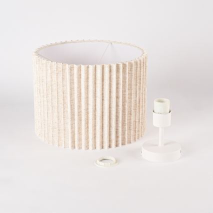 Brilagi - Накладна люстра NORDIC WAVE 1xE27/15W/230V діаметр 32 см льон/білий