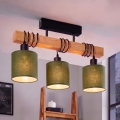 BRILAGI - Накладна люстра NUBILA 3xE27/60W/230V сосна/зелена
