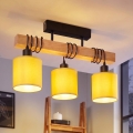 BRILAGI - Накладна люстра NUBILA 3xE27/60W/230V сосна/жовта