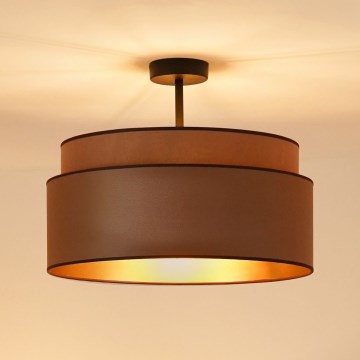 Brilagi - Накладна люстра OREGON VEGE 1xE27/15W/230V діаметром 45 см коричневого кольору