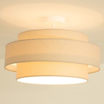 Brilagi - накладна люстра RESNA 1xE27/60W/230V, діам. 40 см, бежева