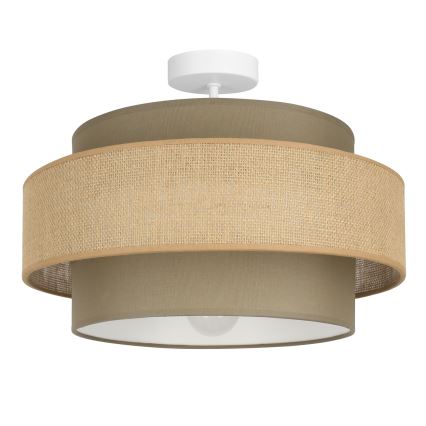 Brilagi - Накладна люстра RESNA 1xE27/60W/230V діаметр 40 см коричнева/бежева