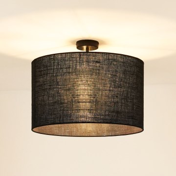 Brilagi - Накладна люстра TUBES ROLLER 1xE27/15W/230V діаметром 50 см чорна