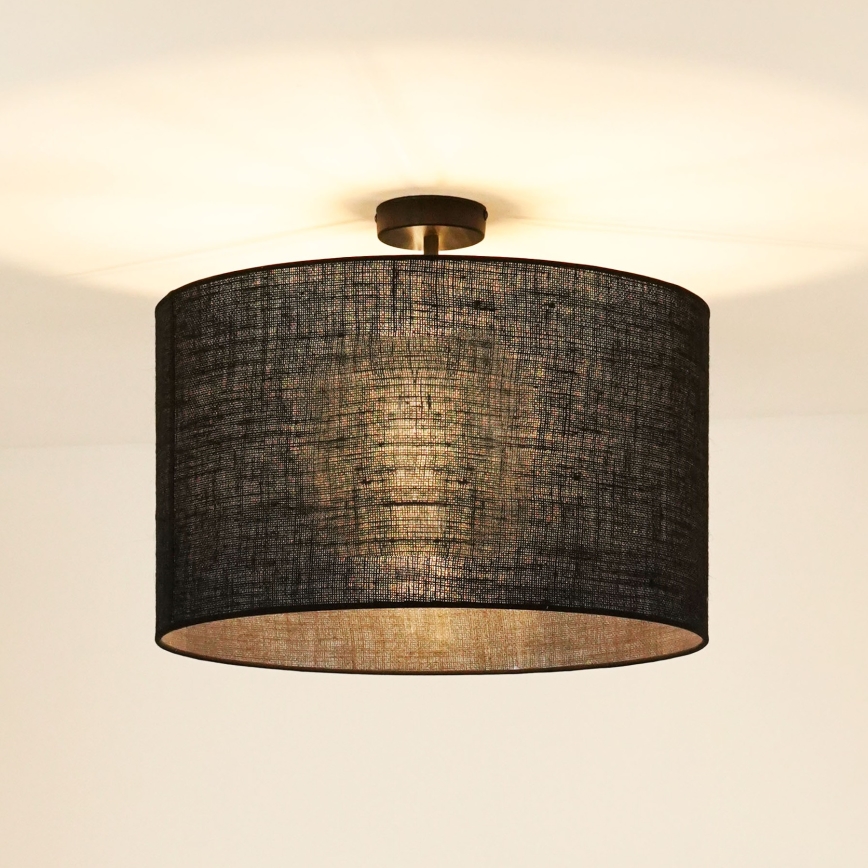 Brilagi - Накладна люстра TUBES ROLLER 1xE27/15W/230V діаметром 50 см чорна