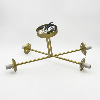 Brilagi - Накладна стельова люстра MALIVA 4xE14/15W/230V золота/біла