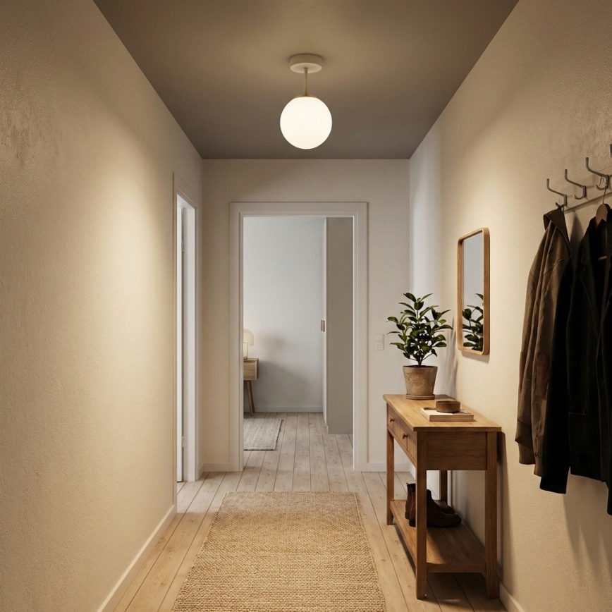 Brilagi - Накладна стельова люстра MILO ECRU 1xE27/60W/230V бежева/золота