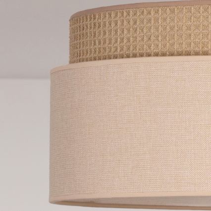 Brilagi - накладна стельова люстра PADOVA 1xE27/60W/230V діаметр 40 см бежева