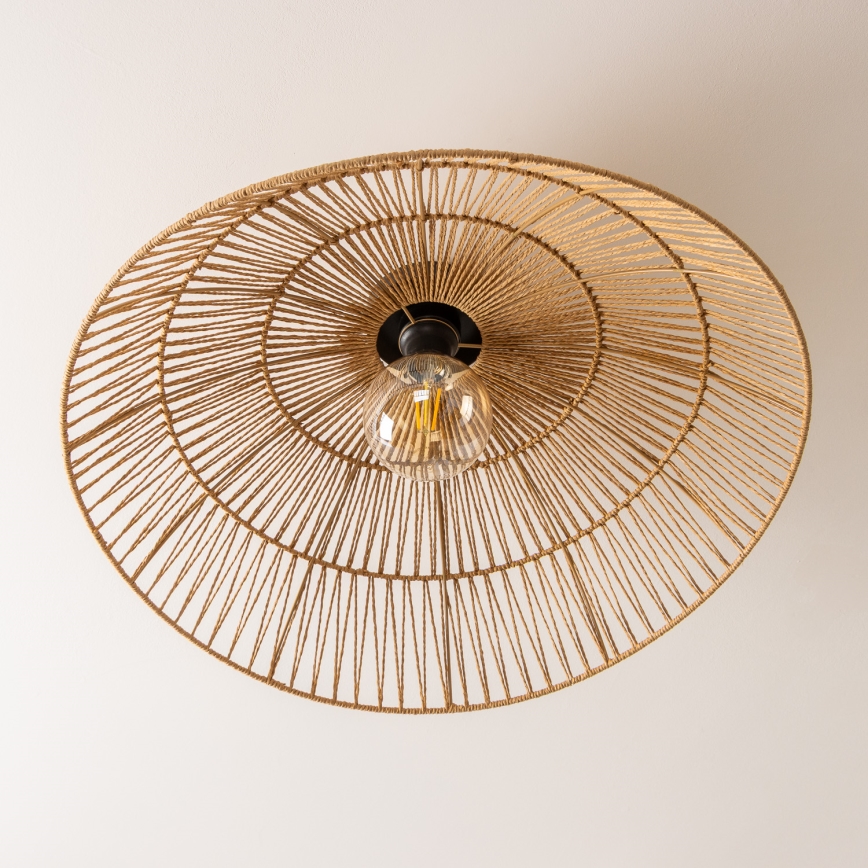 Brilagi - Накладная LED-люстра CERIA BOHO 1xE27/40W/230V диаметр 70 см коричневый