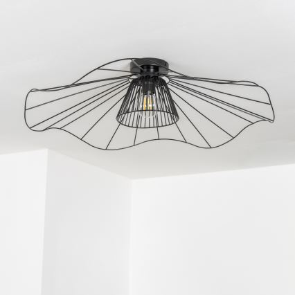 Brilagi - Накладная LED-люстра CERIA WIRE 1xE27/40W/230V диаметр 80 см, чёрная