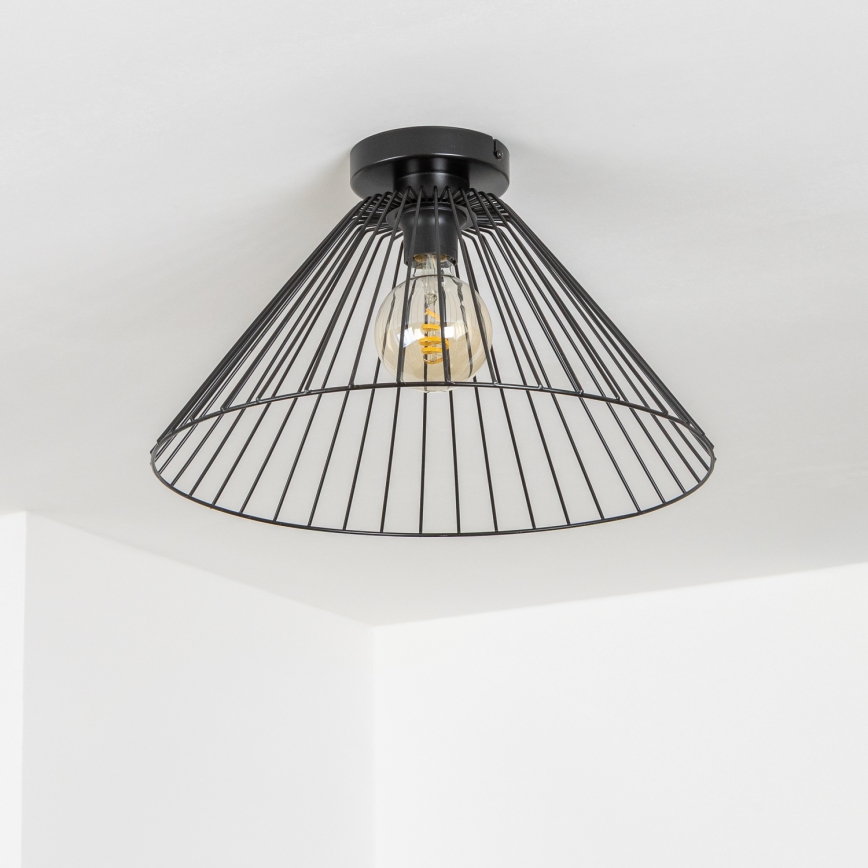 Brilagi - накладная LED-люстра CERIA WIRE 1xE27/40W/230V Ø 45 см чёрная