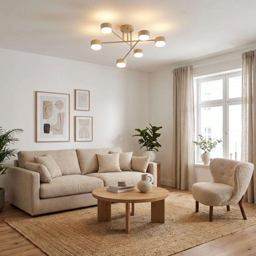 Brilagi - Накладная люстра 6xGX53/12W/230V черная