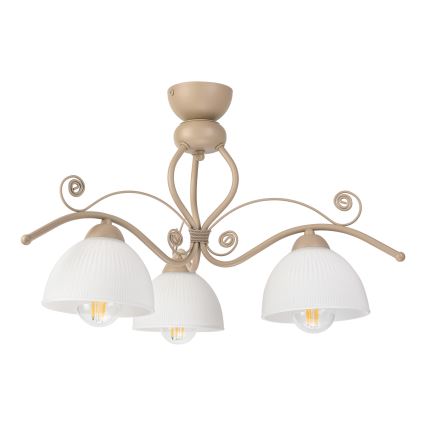 Brilagi - Накладная люстра ANTICO MODERN 3xE27/60W/230V бежевая