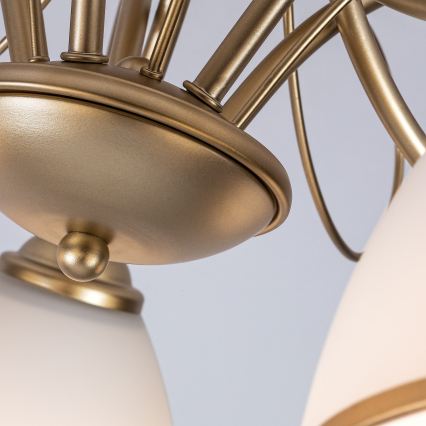 Brilagi - Накладная люстра FRED 5xE27/60W/230V Ø 59 см золотая