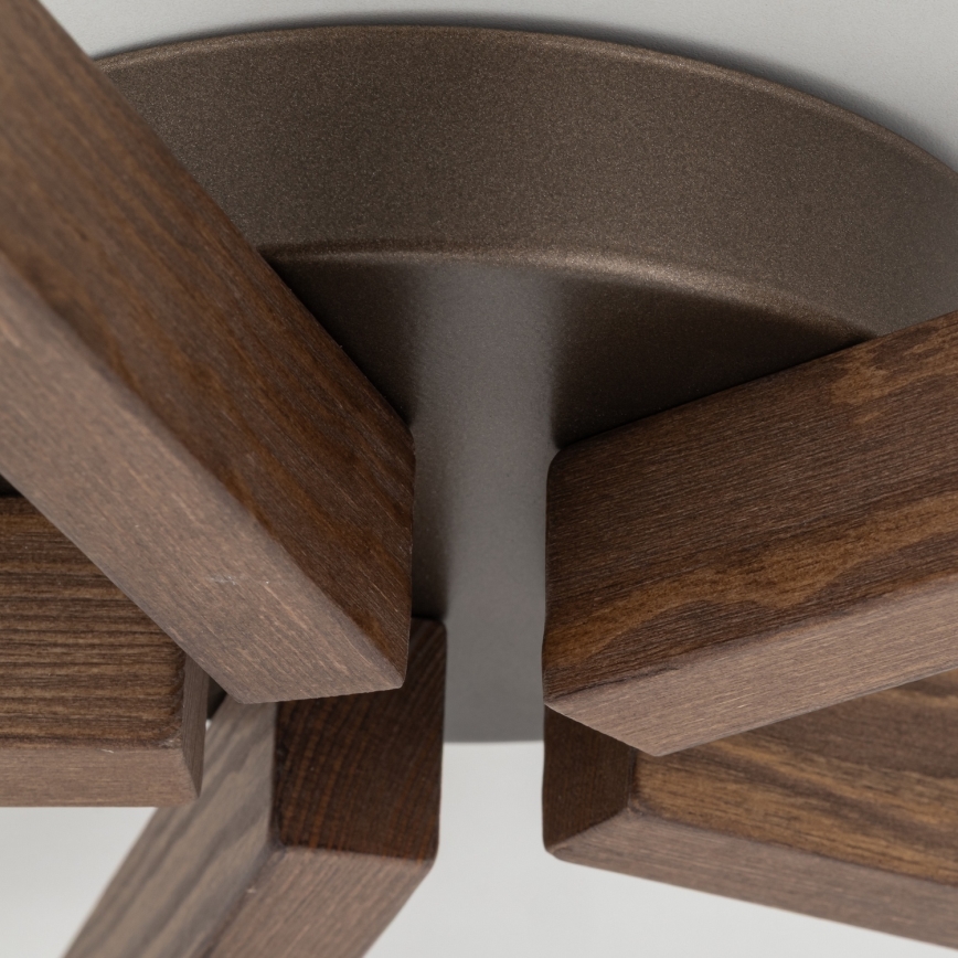 Brilagi - Накладная люстра LATTE 5xE27/15W/230V сосна/mix