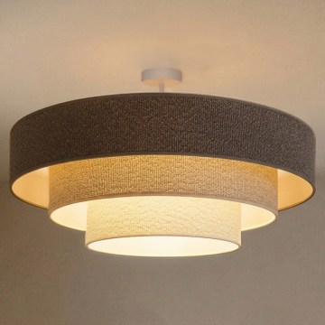 Brilagi - Накладная люстра LUNETA 3xE27/60W/230V Ø 80 см серый/кремовый/белый