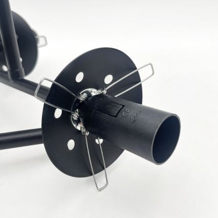 Brilagi - Накладная люстра MALIVA 3xE14/15W/230V черно-белая