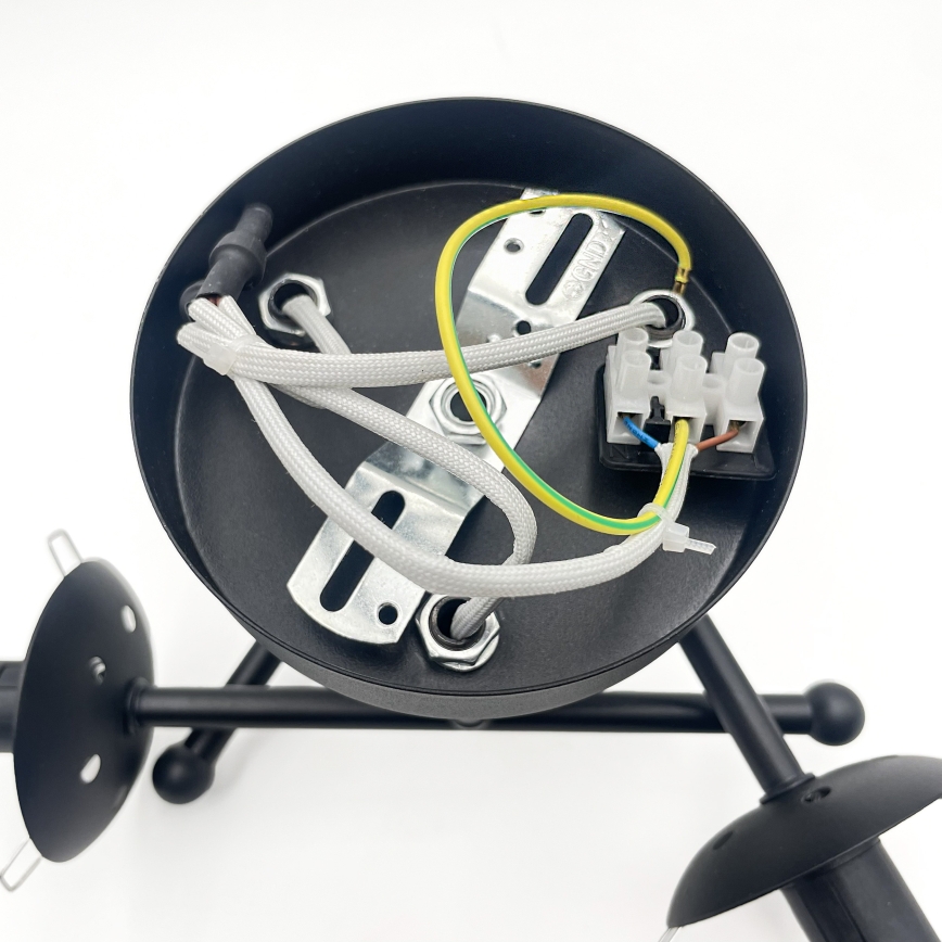 Brilagi - Накладная люстра MALIVA 3xE14/15W/230V черно-белая