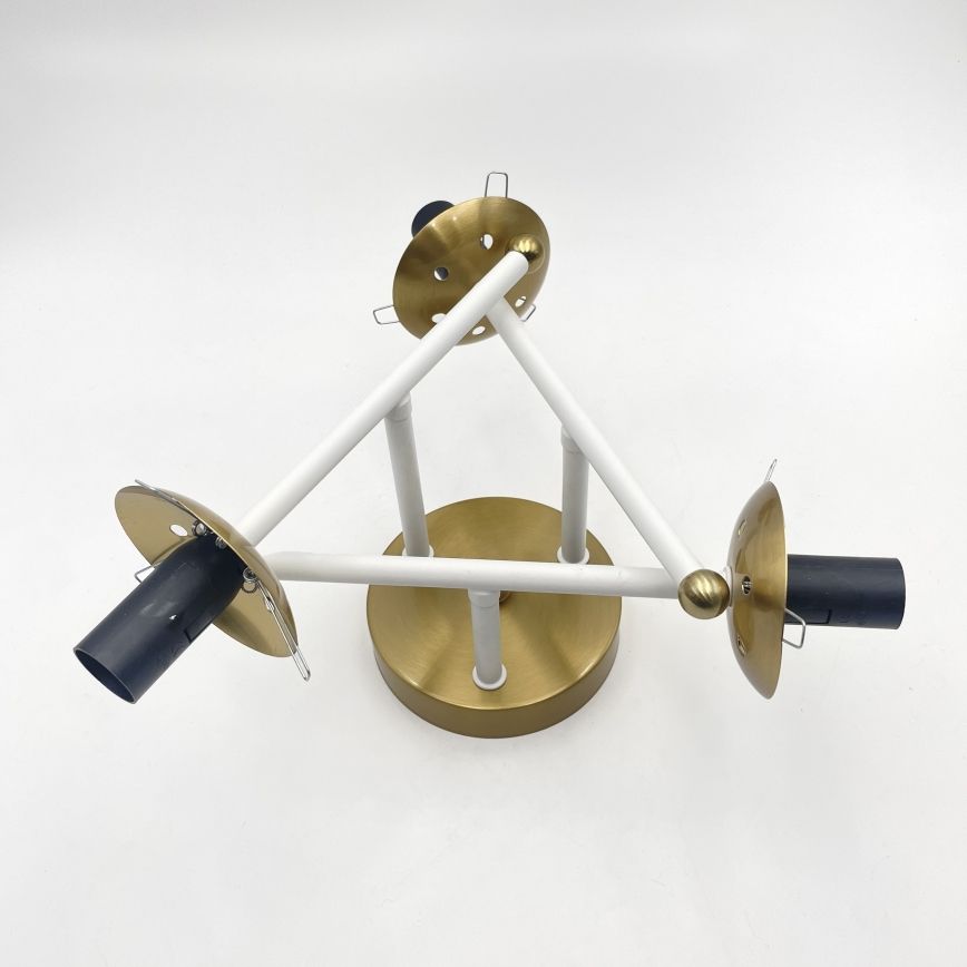 Brilagi - Накладная люстра MALIVA 3xE14/15W/230V золотая/белая