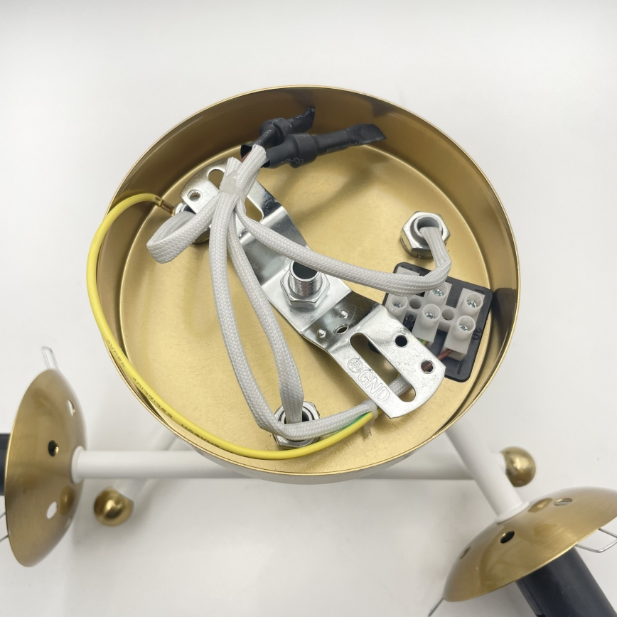 Brilagi - Накладная люстра MALIVA 3xE14/15W/230V золотая/белая