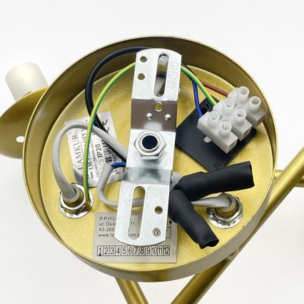 Brilagi - Накладная люстра MALIVA 3xE14/15W/230V золотой/белый