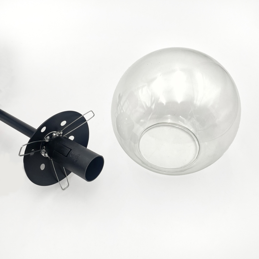 Brilagi - Накладная люстра MALIVA 4xE14/15W/230V черная/прозрачная