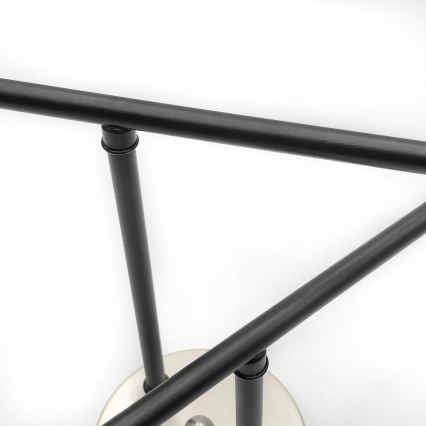 Brilagi - Накладная люстра MALIVA 4xE14/15W/230V матовый хром/дымчатая