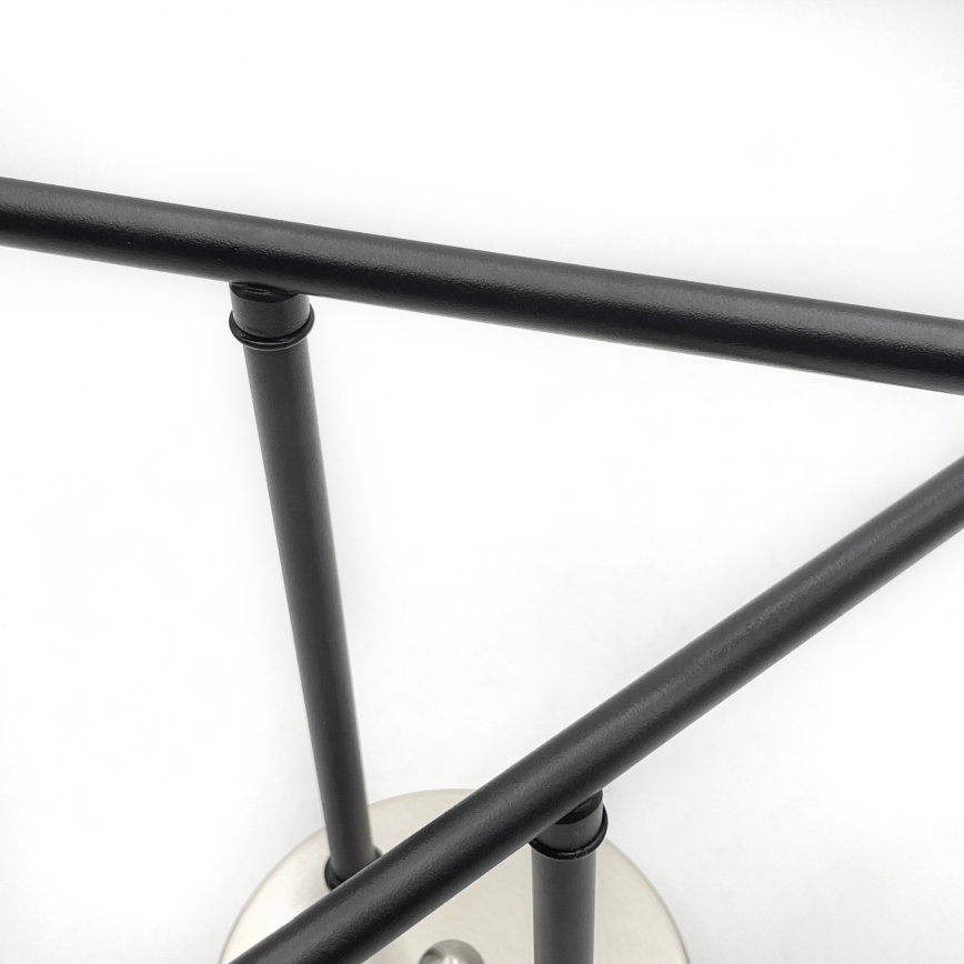 Brilagi - Накладная люстра MALIVA 4xE14/15W/230V матовый хром/дымчатая