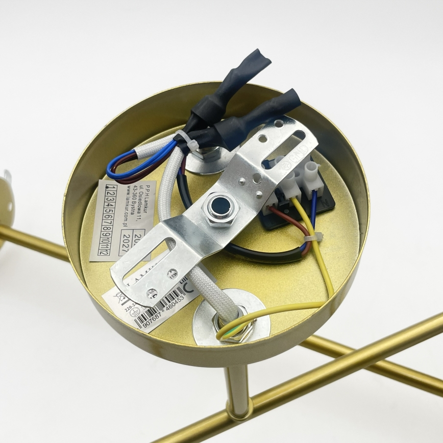 Brilagi - Накладная люстра MALIVA 4xE14/15W/230V золотая/белая