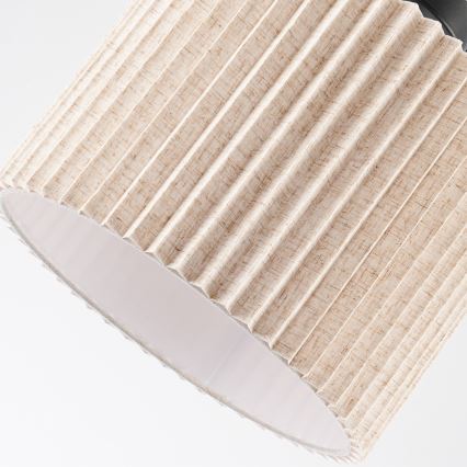 Brilagi - Накладная люстра NORDIC WAVE 1xE27/15W/230V диам. 32 см лён/чёрный