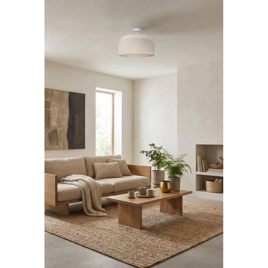 Brilagi - Накладная люстра PADOVA 1xE27/60W/230V Ø 40 см кремовая