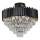 Brilagi - Накладная потолочная люстра CARLOS 9xE14/40W/230V, диаметр 60 см