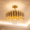 Brilagi - Накладная потолочная люстра CRISTAL 5xE14/40W/230V диам. 38 см