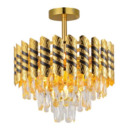 Brilagi - Накладная потолочная люстра CRISTAL 5xE14/40W/230V диам. 38 см