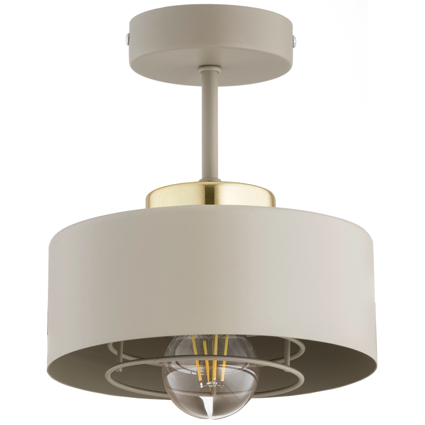 Brilagi - Накладная потолочная люстра SPRING 1xE27/60W/230V бежево-золотая