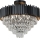 Brilagi - Накладная потолочная люстра CARLOS 9xE14/40W/230V, диаметр 60 см