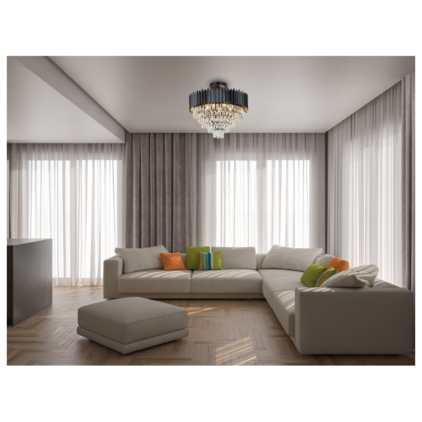 Brilagi - Накладная потолочная люстра CARLOS 9xE14/40W/230V, диаметр 60 см