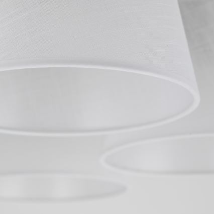 Brilagi - Накладная потолочная люстра LATTE 5xE27/60W/230V сосна/белая