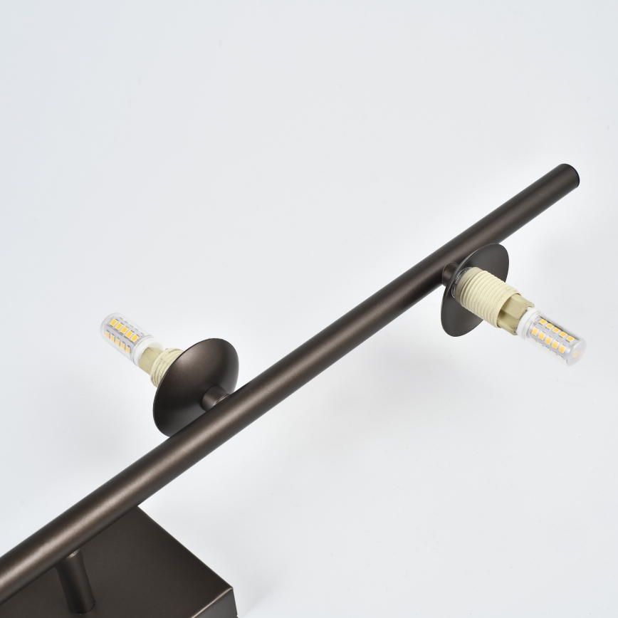 Brilagi - Накладная светодиодная люстра MILLA 4xG9/3W/230V коричневый/дымчато-коричневый