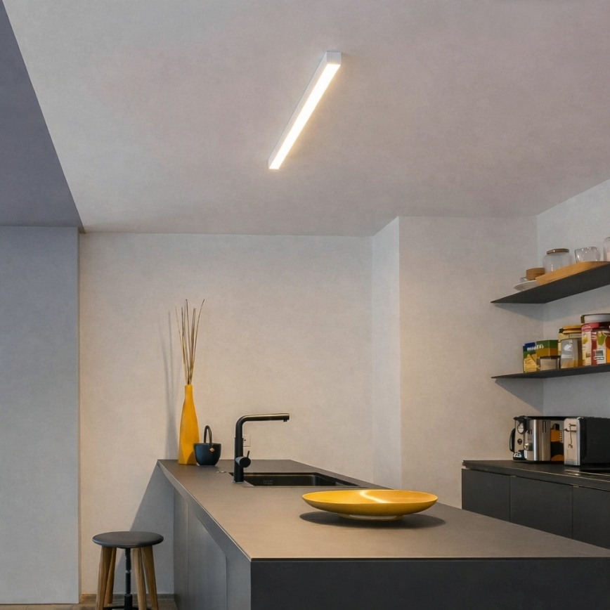 Brilagi - LED стельовий накладний світильник FULLDAY LED/10/15/20W/230V 2700/4000/6000K 60 см білий