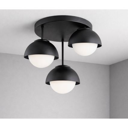 BRILAGI - Накладной потолочный светильник COSMO 3xE27/60W/230V черный