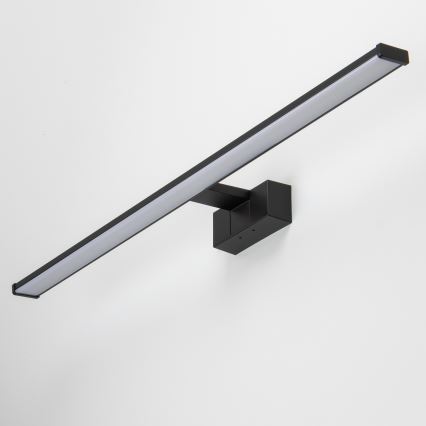 Brilagi - LED-освітлення дзеркала для ванної кімнати 3 в 1 VESTRA LED/15W/230V 80 см IP44 чорний