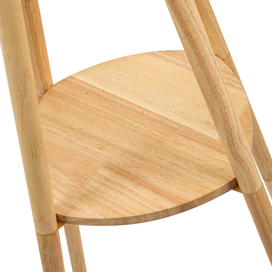 Brilagi - Підлогова лампа NORDIC WAVE 1xE27/15W/230V дерево/льон