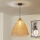 Brilagi - підвісна LED-люстра на тросі CERIA BOHO 1xE27/40W/230V діаметр 50 см коричнева