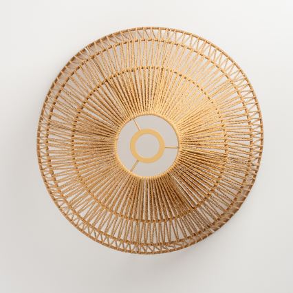 Brilagi - підвісна LED-люстра на тросі CERIA BOHO 1xE27/40W/230V діаметр 50 см коричнева
