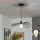 Brilagi - підвісна LED-люстра на тросі CERIA WIRE 1xE27/40W/230V 40x56 см чорна