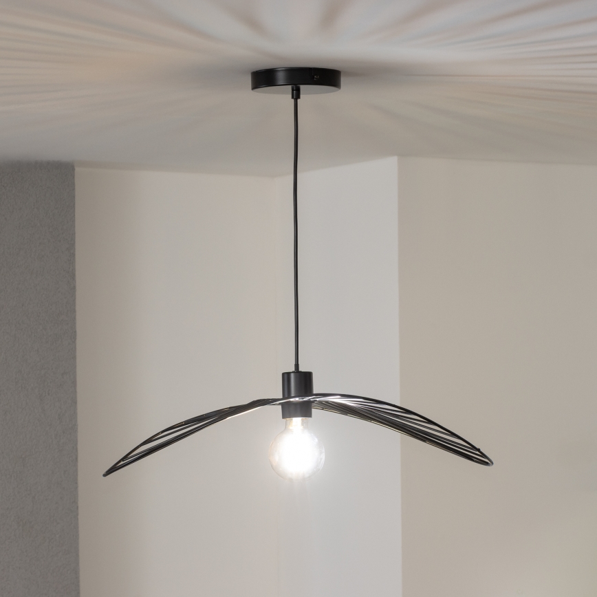 Brilagi - підвісна LED-люстра на тросі CERIA WIRE 1xE27/40W/230V 40x56 см чорна
