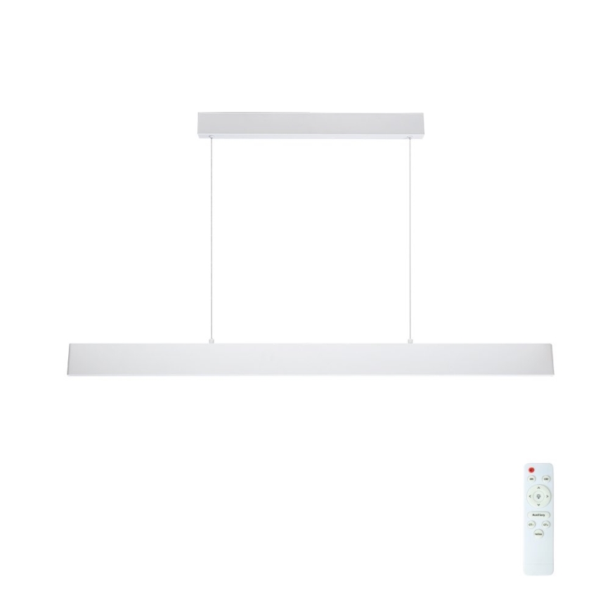 Brilagi - Світлодіодна підвісна люстра з регулюванням яскравості SLIMLINE LED/40W/230V 3000-6000K білий + пульт дистанційного керування