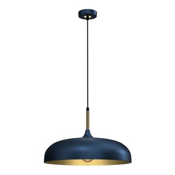 Brilagi - Підвісна люстра ABRAHAM 1xE27/60W/230V діаметр 45 см синій